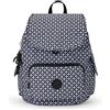 Kipling City Pack S, Zaino Donna, Nero (Blackish Tile), Taglia unica