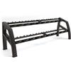 DIAMOND FITNESS Rack Porta Manubri S750 - Rastrelliera Professionale per 10 Coppie di Manubri Tondi