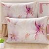 PETTI Artigiani Italiani - Coppia di Federe Cuscino 60x40 cm in Microfibra, Cuscini Arredo Camera da Letto, Divano, Salotto, Set 2 Fodere Copricuscino, Federa Floreale 8, 100% Made in Italy