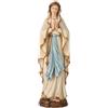 BC BUILDCLASSIC Statua cattolica di Nostra Signora di Lourdes, figura Madre della Beata Vergine Maria, decorazione ispiratrice per la casa, altezza 25,4 cm, scultura rinascimentale fatta a mano da Buildclassic