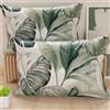 PETTI Artigiani Italiani - Coppia di Federe Cuscino 60x40 cm in Microfibra, Cuscini Arredo Camera da Letto, Divano, Salotto, Set 2 Fodere Copricuscino, Federa Floreale 4, 100% Made in Italy