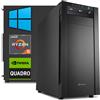 Assemblati PC linea WORKSTATION AMD Ryzen 5 9600X - Ram 32 GB - SSD M.2 1 TB - HD 2 TB - nV