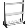 DIAMOND FITNESS Rastrelliera Modulabile ad 1 Profilo - Crea il tuo Rack Professionale da Palestra