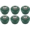 Proraso 6 Ciotole PRORASO SAPONE DA BARBA 150 ml con eucalipto, mentolo e glicerina