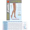 LUROPAS del Dott. Molinari & C Collant K1 Microfibra Punta Aperta ScudoTex Beige Taglia 3