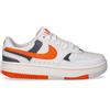 NIKE Gamma Force Sneaker In Ecopelle Bianco Blu Arancione - Donna - Bianco Blu Arancione