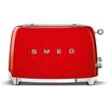 SMEG 50' STYLE TOSTAPANE 2 FETTE ROSSO TSF01RDEU