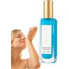 Goowafur Collezione di profumi ai feromoni, profumo ai feromoni da donna, fragranza spray scintillante con glitter, profumo da donna, uso diurno notturno