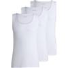 BOSS Tanktop3p Ribclassic, Canotta Uomo, Bianco (White 100), XXL