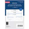 Filofax Pocket 1Mo/2S Tabbed (tedesco) 2025