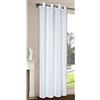 Gardinenbox Tenda Oscurante, con Occhielli in Micro Raso, Opaca 20405, 20405, Bianco, HxB 175x140 cm