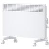 STIEBEL ELTRON 204451 - Dispositivo di riscaldamento elettrico per circa 25 m², certificato TÜV, termoconvettore con controllo elettronico, 2 kW, risparmio energetico, display LCD, ruote