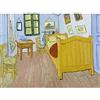 Fine Art Prints Stampa artistica da parete su tela di Van Gogh The Bedroom