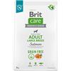 Brit Dry food for adult dogs large breeds - Care Grain-free Adult Salmon- 3 kg