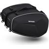 SBC E-BIKERS SHAD E48 COPPIA BORSE UNIVERSALI SEMIRIGIDE MOTO ESPANDIBILI DA 46 A 58 LITRI, Nero