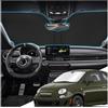 YEE PIN Per F-iat 500 Abarth 595 2017-2025 Protezione Solare per Parabrezza Auto Blocco Calore UV Copertura Parabrezza Parabrezza Parasole Pieghevole Parasole Parasole per Auto