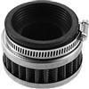 X AUTOHAUX Filtro dell'aria universale 52-58 mm, rotondo, affusolato, per moto