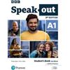 Pearson Education Speakout 3ed A1 Student's Book and eBook with Online Practice Frances Eales