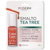 PODERM - MICOSI DELLE UNGHIE | Smalto colorato TEA TREE | Prevenzione e trattamento delle unghie gialle/danneggiate dalla MICOSI | TRATTAMENTO E COLORE | Mani/Piedi | Swiss Made