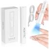 Aokitec Lampada UV per Unghie in Gel - Proteggi la Pelle Lampada UV LED per Unghie Asciugatrice Portatile ad Asciugatura Rapida per Polimerizzare Smalto Gel Colla per Unghie Gel UV per Unghie