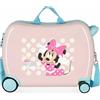 JOUMMA BAGS Minnie Play All Day Trolley da Viaggio Cavalcabile Abs 4 Ruote - REGISTRATI! SCOPRI ALTRE PROMO