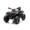 GIODICART Auto Elettrica per Bambini 12V Can-Am Outlander 2 Motori, Nero