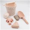 Bamboom Set Spiaggia Morbido Secchiello Con Accesori Tulips