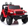 GIODICART Auto Elettrica Macchina per Bambini 2 Posti Jeep Wrangler Rubicon Rossa 12V con Telecomando - REGISTRATI! SCOPRI ALTRE PROMO