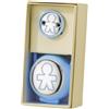 Argenteria MB Clip Ciuccio, Catenella Portaciuccio con Box Azzurro con Inserto in Argento PVD decoro Boy e Incisione del Nome del Bambino - Regalo Nascita o Battesimo
