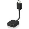 AXFEE Cavo di prolunga HDMI, Corta Alta Velocità, 12CM Connettore di prolunga, prolunga HDMICompatible Con Chromecast/Fire TV/Roku, TV Stick, Roku Stick, PS4, PS5, Xbox - Nero