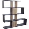 milani home - Libreria Contemporanea - Design in legno - Design per salotto, soggiorno - 145x29x145 h