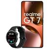 REALME GT7 5G DUAL SIM 6.78" OCTA CORE 512GB RAM 12GB 5G ITALIA BLACK + WATCH S2