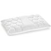 FABE | Cuscino Cervical Carbon Plus, Cuscino Cervicale a Due Componenti, Cuscino Interno e Federa di Copertura Con Zip, Antistatico, Batteriostatico e Traspirante, 40x70x15h, Peso 1000g