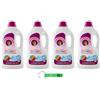Beni Culinari 4 x Chanteclair Lavatrice Colorati - Detersivo liquido per lavatrice - Detersivo per capi colorati 28 lavaggi 1260 ml + portachiavi Beni Culinari
