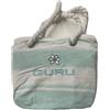 EGIDIO Borsa con Telo Mare Guru - Telo 90x170 cm - Tessuto 70% Cotone 30% Poliestere - Borsa Mare Inclusa - Asciugamano Spiaggia Estivo Unisex - (verde acqua, 90x170)