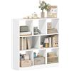 HOMCOM Scaffale Regale Scaffale, 8 Scomparti, 97,5 x 30 x 100 cm, Bianco | Aosom Italy