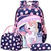 Jumpopack Zaini Fragola Zaino Scuola Elementare Bambina Unicorni Zainetti Zainetto Cartelle, Astucci e Set per La Scuola