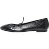 ONLY Onlbee-4 Tied Ballerina, Onlbee-4-Ballerina Profonda Donna, Nero, 37 EU