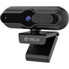 TOALLIN Webcam 4K per PC, sensore da 1/2,5, 1080P e 60FPS, messa a fuoco automatica PDAF, microfono integrato e copertura per la privacy, webcam USB per laptop, conferenze, streaming e videochiamate