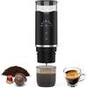 BESCOST Macchina Caffe Portatile 3 In 1 Compatibile con NS, DG, Polvere di Caffè,Macchina Caffè Espresso per Viaggio Ufficio Campeggio Auto Barca