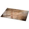 Tulup Piano Tavolo in Vetro 120x60 cm Rettangolare dalla Cucina, Sala da Pranzo o dal Soggiorno Vetro Temperato Decorazione Tavolini da caffè Piano d'appoggio - Motivo Tavole di Legno