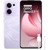 Oppo Reno13 F 5G Smartphone sbloccato con IA, 8 GB di RAM + 256 GB, display AMOLED da 6,67 a 120 Hz, fotocamera 50 MP, IP69, batteria da 5.800 mAh, ricarica rapida da 45 W, versione spagnola, viola