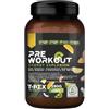 T-Rex Integratori Pre Workout, Energy Drink Potente con Creatina Monoidrata, Citrullina, Taurina, Arginina, Beta Alanina e Vitamine - Senza Caffeina, 250 g (250 g (Confezione da 1), Tropical)