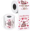 Clabby Carta Igienica Scherzi di Compleanno per Donne, 30° Compleanno | Carta Igienica Divertente, Idee Regalo Scherzose, Per Amici, Decorazioni di Festa Compleanno, Per Donne e Uomini