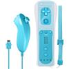 Leikurvo Telecomando Wii Controller con Nunchuck, Controller di gioco telecomando Wii, Controller Nunchuck perVernbedinung Plus Controller sostitutivo Jostick Maniglia di gioco per console Wii/Wii U