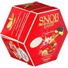 Generico Snob Lieto Evento Confetti ROSSI ai Gusto Cocco, Limone, Fragola, Arancia, Cappuccino, Ricotta e Pera per Crispo Senza Glutine (Gluten Free) 500g
