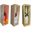 Wine And More Moët et Chandon - 1 Ice Impérial Rosé - 1 Ice Impérial - 1 NIR - Wooden box with clear glass - (3x1L5)