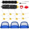 Yojolee Kit di parti di ricambio per aspirapolvere Roomba serie 675 692 694 676 695 677 671 655 645 691 680 650, 1 spazzola a setole, 3 filtro, 8 spazzole laterali, 3 strumenti di pulizia