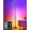 OUTON Lampada da Terra LED, RGBCW Dimmerabile Piantana con Telecomando e Controllo APP, 16 Milioni di Colori & 61 Modalità Scena, Sincronizzazione Musicale, Timer, per Soggiorno, Camera, Giochi