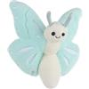 Apricot Lamb Farfalla blu insetto di peluche per bambini, morbido e carino, per bambine e ragazzi, soffice farfalla blu, 19 cm